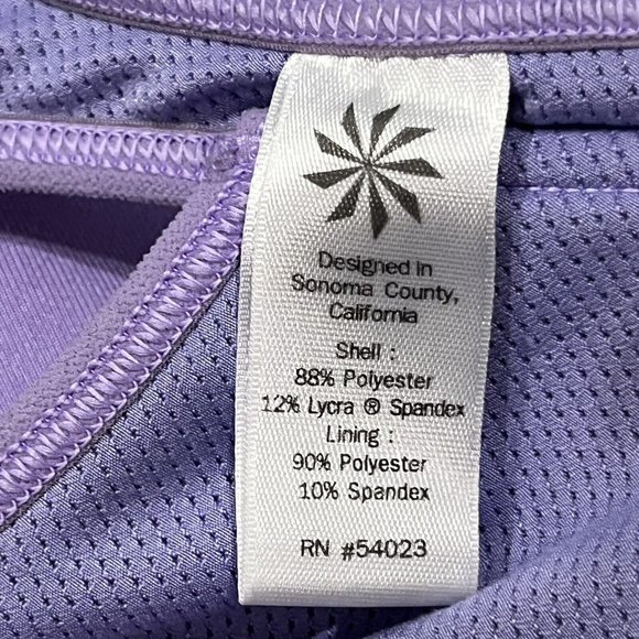 Athleta Purple Lavender Classic Sport Bra Size Women Size Small - Picture 9 of 16